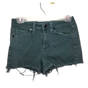 Universal thread denim distressed shorts